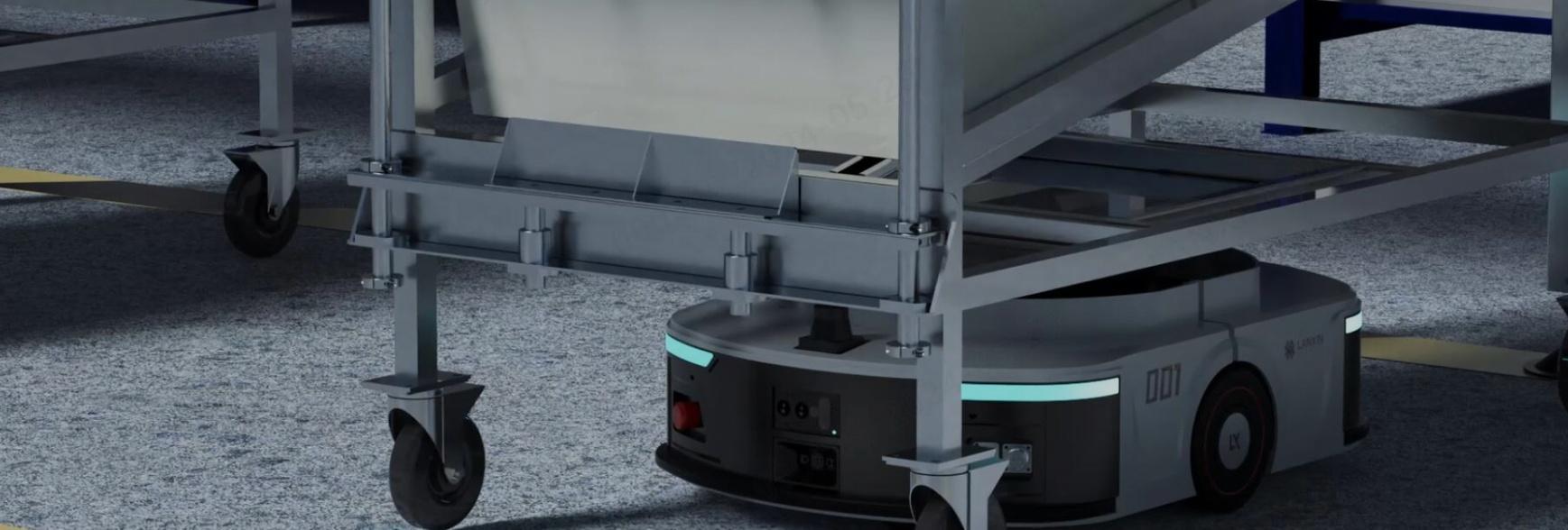 Robot xe nâng ẩn