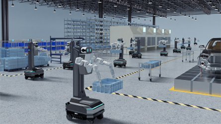 Máy robot di động thông minh