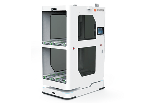 Robot tải/giải phóng khay